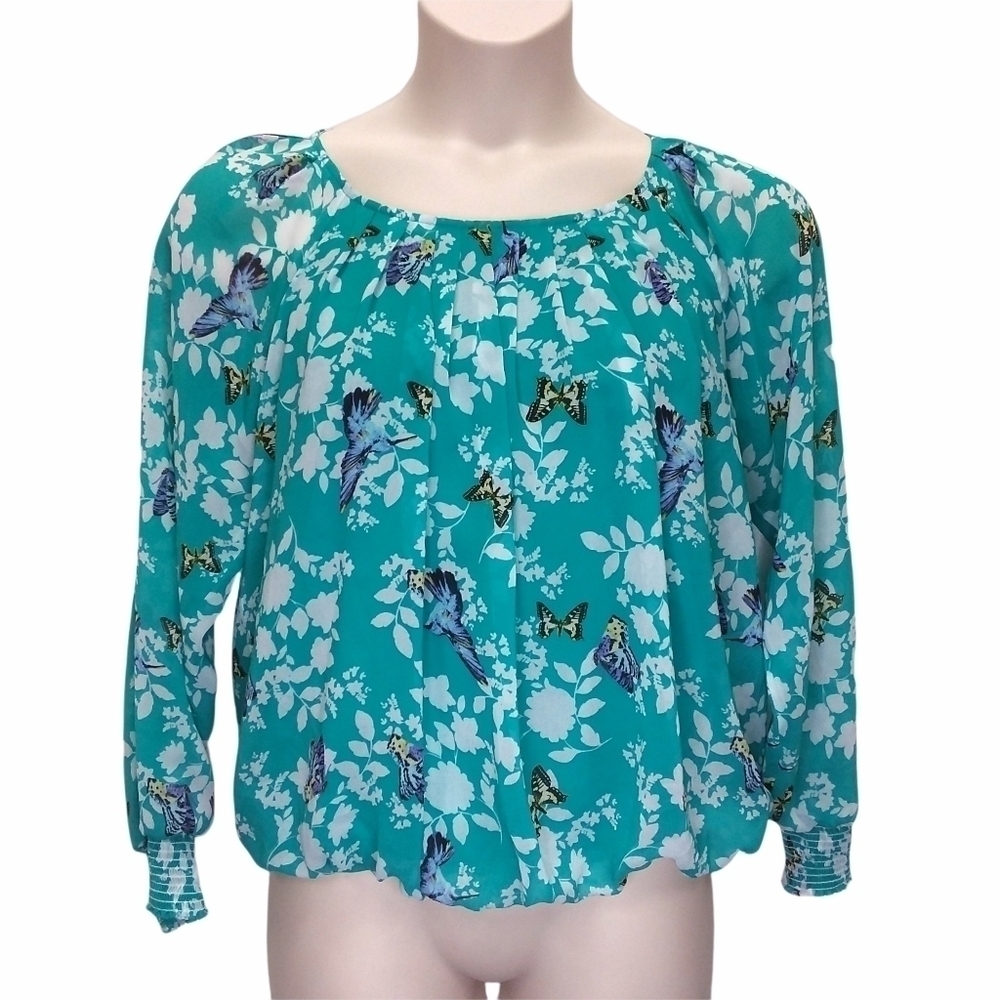 Debenhams (The Collection) Floral Print Bubble Top